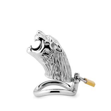 Клетка для члена с замочком Master Series Tiger King Cock Cage With Lock картинка