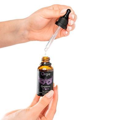Возбудительные капли для клитора Orgie Orgasm Drops Gel Intimo (30 мл) тепло+холод картинка