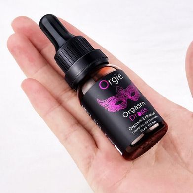 Возбудительные капли для клитора Orgie Orgasm Drops Gel Intimo (30 мл) тепло+холод картинка