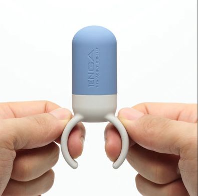 Вибратор на палец Tenga SVR one BLUE (на батарейках) картинка