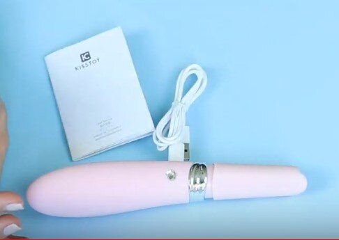 Вакуумный стимулятор-вибратор KissToy Miss CC Pink (диаметр 3,6 см) картинка