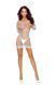 Платье-сетка прозрачная Passion BS108 One Size, white картинка