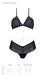 Сексуальный комплект: бралет и трусики-бикини Passion ECO KERRIA BIKINI black, размер L/XL картинка 5