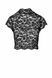 Мереживний топ з високим коміром Noir Handmade F303 Essence lace top with high collar, розмір S картинка 3
