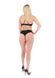 Сексуальный комплект: бралет и трусики-бикини Passion ECO KERRIA BIKINI black, размер L/XL картинка 10
