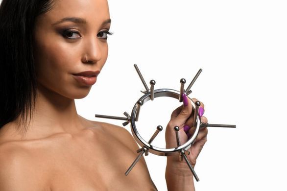 Анальный расширитель Master Series Oculus Stainless Steel Anal Explorer картинка