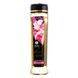Массажное масло увлажняющее Shunga Aphrodisia Roses, роза (240 мл) картинка 4
