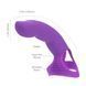 Насадка на палець для стимуляції ерогенних зон Simple True Extra Touch Finger Dong Purple картинка 3
