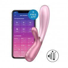 Смарт вибратор-кролик с подогревом Satisfyer Hot Lover Pink (диаметр 3,2 см) картинка