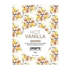 Пробник массажного масла EXSENS Hot Vanilla 3мл картинка