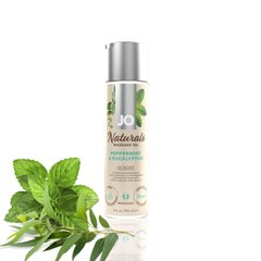 Масажна олія System JO Naturals Massage Oil Peppermint & Eucalyptus з ефірними оліями м'яти і евкаліпта (120 мл) зображення