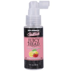 Зволожуючий оральний спрей Doc Johnson GoodHead Juicy Head Dry Mouth Spray Pink Lemonade, лимонад (59 мл) зображення