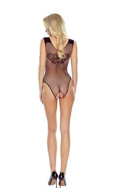 Боди-сетка с доступом Passion BS109 One Size, black картинка