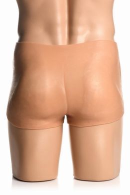 Шорты с накладной вагиной Master Series Silicone Vagina + Butt Panties Large картинка