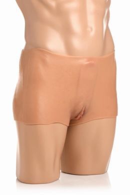 Шорты с накладной вагиной Master Series Silicone Vagina + Butt Panties Large картинка