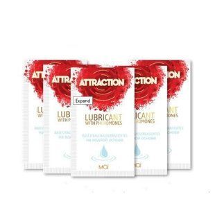 Пробник лубриканта з феромонами MAI ATTRACTION LUBS, без запаху (10 мл) зображення