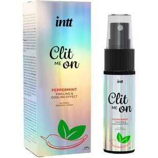 Возбуждающий спрей для клитора Intt Clit Me On Peppermint Cooling Effect, охлаждающий (12 мл) картинка