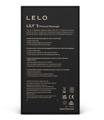 Кліторальний вібратор LELO Lily 3 Polar Green зображення