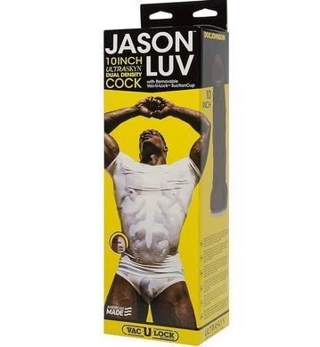 Фаллоимитатор реалистичный Doc Johnson Jason Luv 10 Inch Cock ULTRASKYN (диаметр 5,1 см) картинка
