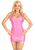 Вінілова сукня Leg Avenue Pink vinyl mini dress, розмір S зображення