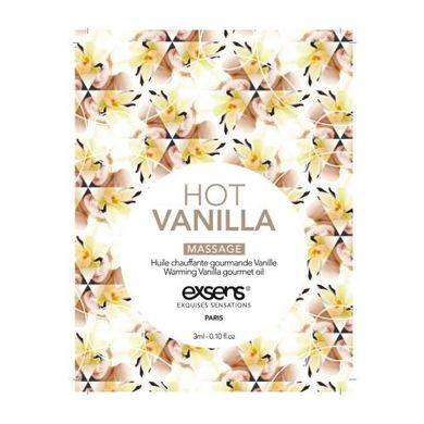 Пробник масажного масла EXSENS Hot Vanilla 3мл зображення