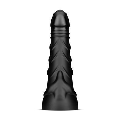 Фалоімітатор з присоскою BUTTR Black Hawk Curved Anal Dildo (діаметр 6,9 см) зображення