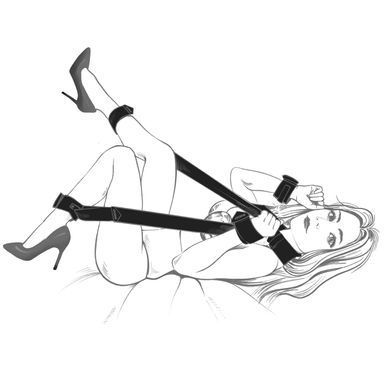Фіксатори для ніг та рук LOCKINK Leg Spreader Strap зображення