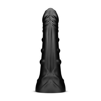 Фалоімітатор з присоскою BUTTR Black Hawk Curved Anal Dildo (діаметр 6,9 см) зображення