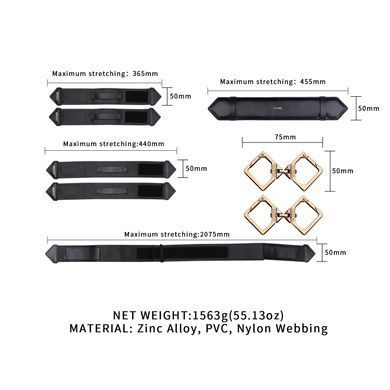 Фіксатори для ніг та рук LOCKINK Leg Spreader Strap зображення