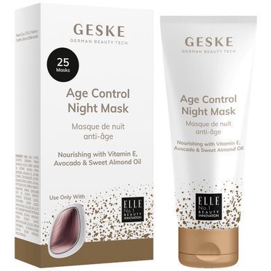 Антивозрастная ночная маска GESKE Age Control Night Mask (50 мл + 25 салфеток) картинка