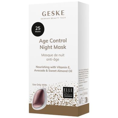 Антивозрастная ночная маска GESKE Age Control Night Mask (50 мл + 25 салфеток) картинка
