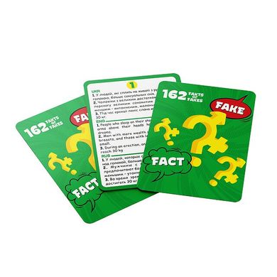 Еротична гра Sunset Games «162 Fakts or Fakes» (UA, ENG, RU) зображення