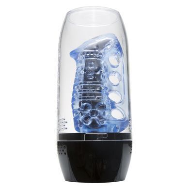 Мастурбатор з отворами для пальців Fleshlight Fleshskins Grip Blue Ice зображення