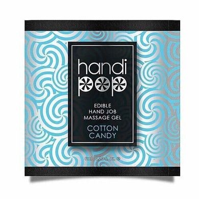 Пробник массажного геля для орально-мануальных ласк Sensuva Handipop Cotton Candy, сладкая вата (6 мл) картинка