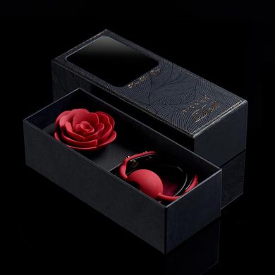 Роскошный кляп в виде розы с двойным использованием Zalo Rose Ball Gag (диаметр шарика 3,9 см) картинка