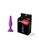 Анальна пробка на присосці MAI Attraction Toys №32 Purple (діаметр 2,5 см) зображення