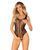 Боди-сетка с доступом Obsessive B335 crotchless teddy, размер S/M/L картинка