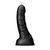 Фалоімітатор з присоскою BUTTR Black Hawk Curved Anal Dildo (діаметр 6,9 см) зображення