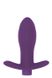 Анальна пробка з вібрацією MAI Attraction Toys №87 Purple (діаметр 3,5 см, довжина 11см) картинка 1