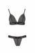 Комплект білизни Passion Exclusive GLAMISS SET black, розмір L/XL картинка 2