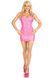 Вінілова сукня Leg Avenue Pink vinyl mini dress, розмір S картинка 4