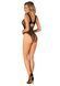 Боди-сетка с доступом Obsessive B335 crotchless teddy, размер S/M/L картинка 6