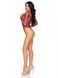 Боди-сетка с рукавами и стразами Leg Avenue Crystallized fishnet bodysuit Burgundy One Size картинка 6