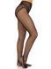 Колготки у сіточку з доступом Leg Avenue Crotchless Net Tights with Heart Backseam Black One Size картинка 1