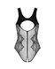Боди-сетка с доступом Obsessive B335 crotchless teddy, размер S/M/L картинка 4