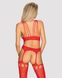 Откровенный бодистокинг Obsessive Bodystocking G313 red, размер S/M/L картинка 2