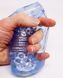 Мастурбатор з отворами для пальців Fleshlight Fleshskins Grip Blue Ice картинка 4