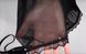 Откровенная рубашка + стринги Obsessive Pearlove chemise & thong black, размер S/M картинка 17