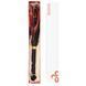 Шкіряний флогер LOCKINK SEVANDA Red &&nbsp;Black&nbsp;Braided&nbsp;Tail&nbsp;Flogger картинка 2