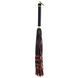 Шкіряний флогер LOCKINK SEVANDA Red &&nbsp;Black&nbsp;Braided&nbsp;Tail&nbsp;Flogger картинка 3